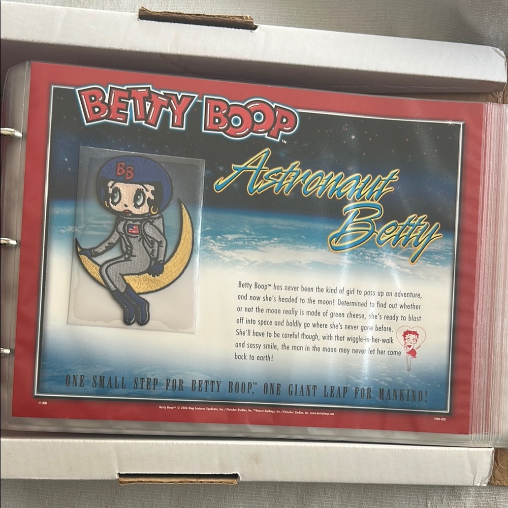 Betty Boop Patch Collection Box - Picture 2 of 11